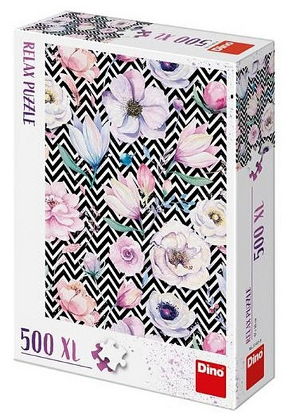 Puzzle 500 XL Květy relax