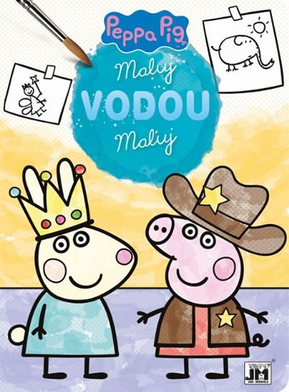 Maluj vodou Peppa a kamarádi