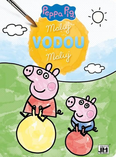 Maluj vodou Peppa ve školce