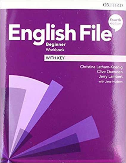 English File Fourth Edition Beginner Workbook with Answer Key