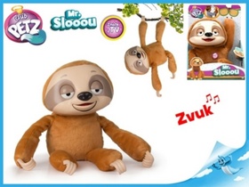 Lenochod Mr. Slooou plyšový opakující slova