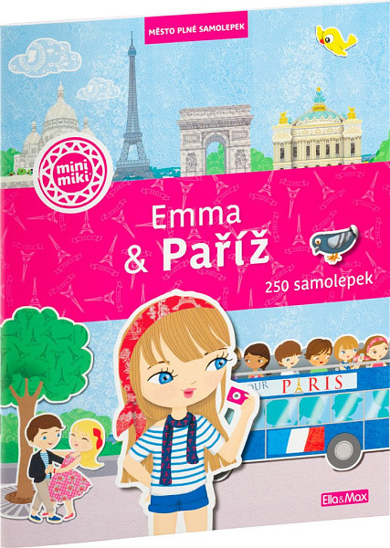EMMA & PAŘÍŽ – Město plné samolepek