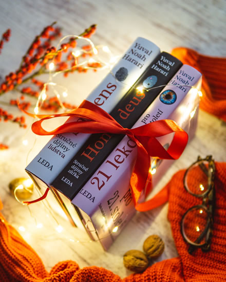 3x Harari v dárkovém boxu (Sapiens, Homo deus, 21 lekcí pro 21. století)