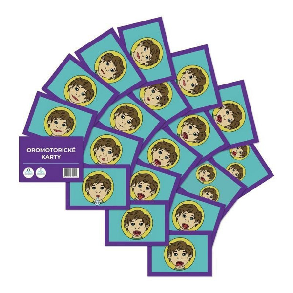 Oromotorické cviky - karty