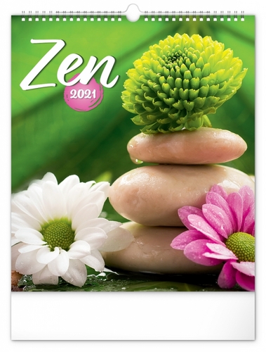 Kalendář 2021 nástěnný: Zen, 30 × 34 cm