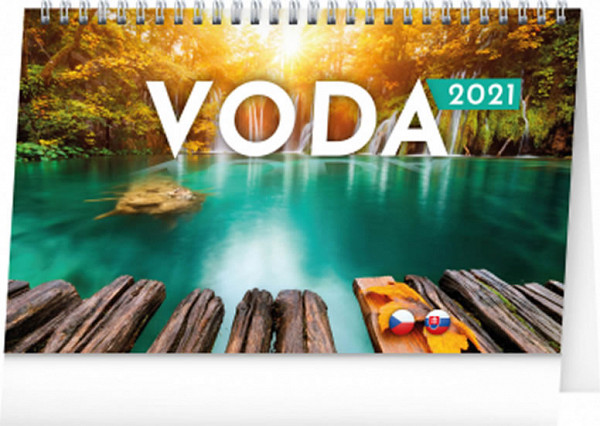 Stolní kalendář Voda CZ/SK 2021