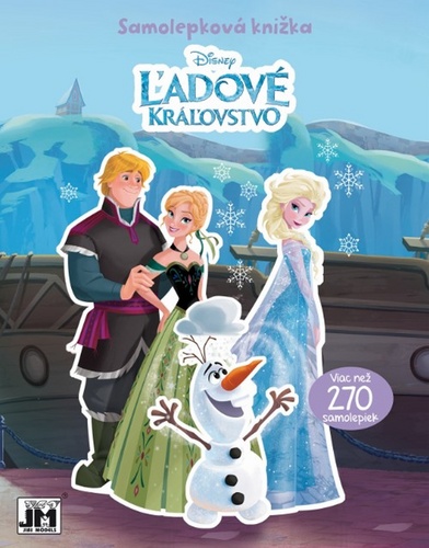 Samolepková knižka Ľadové kráľovstvo