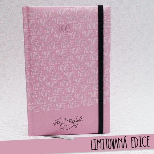 Notes linkovaný Růžový