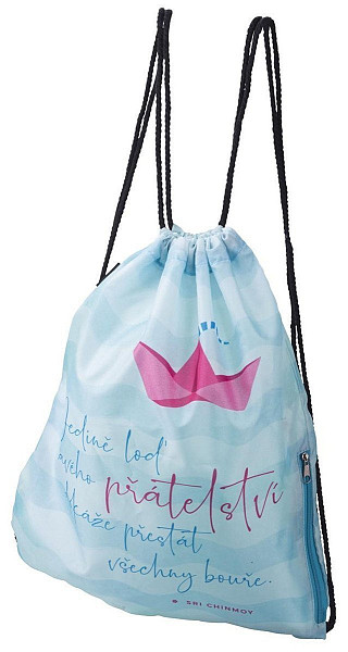 Batoh skládací s kapsou 