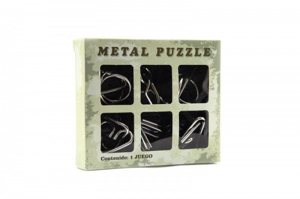 Hlavolam kov 6ks v krabičce