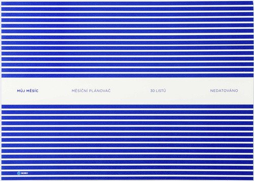 Nedatovaný plánovač Měsíční