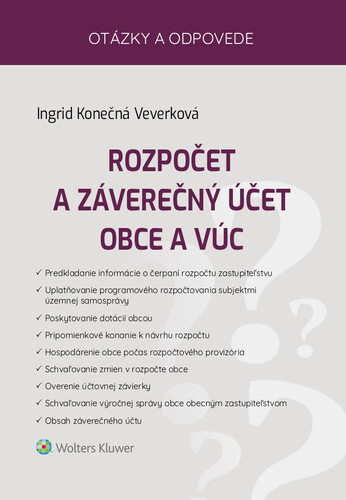 Rozpočet a záverečný účet obce a VÚC