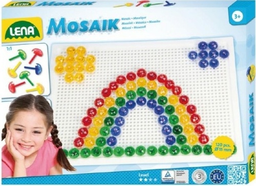 Mozaika klobouček krystal 120 ks