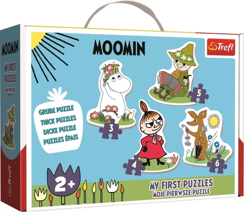 Baby puzzle Mumínci 4v1