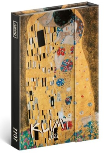 Týdenní magnetický diář Gustav Klimt 2022