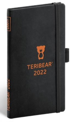 Diář 2022: Teribear/kapesní, 9 x 15,5 cm