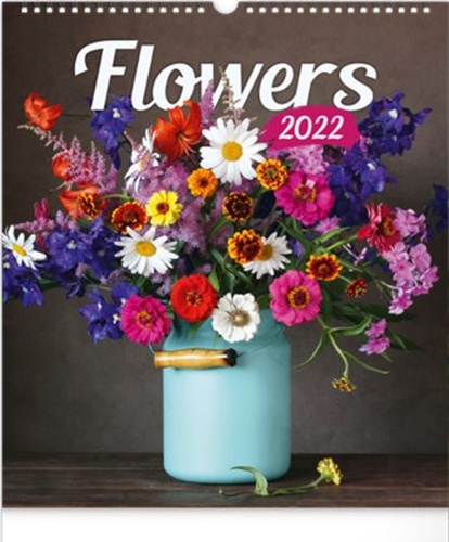 Nástěnný kalendář Květiny 2022