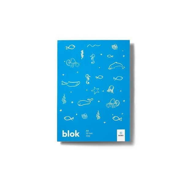 Poznámkový blok SVĚT A4 Čistý 50 listů