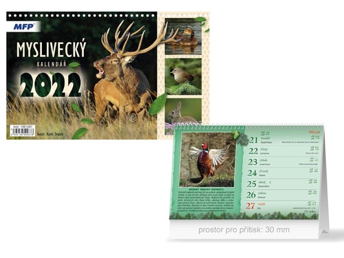 Myslivecký 2022 - stolní kalendář