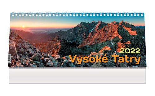 Vysoké Tatry 2022 - stolový kalendár