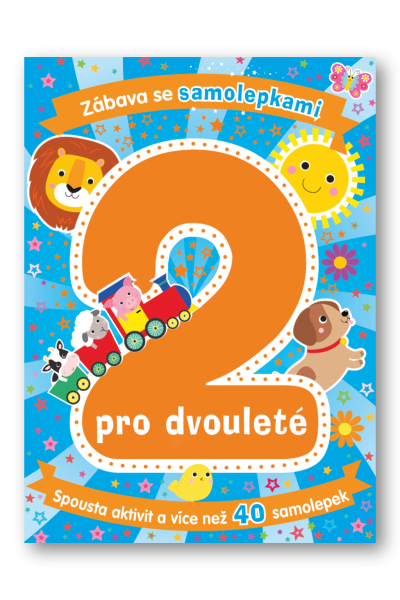 Zábava se samolepkami pro dvouleté