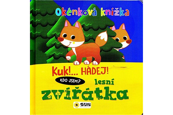 Okénková knížka - Lesní zvířátka