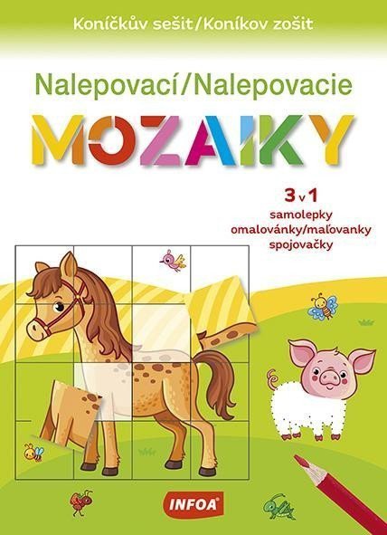 Nalepovací mozaiky - Koníčkův sešit