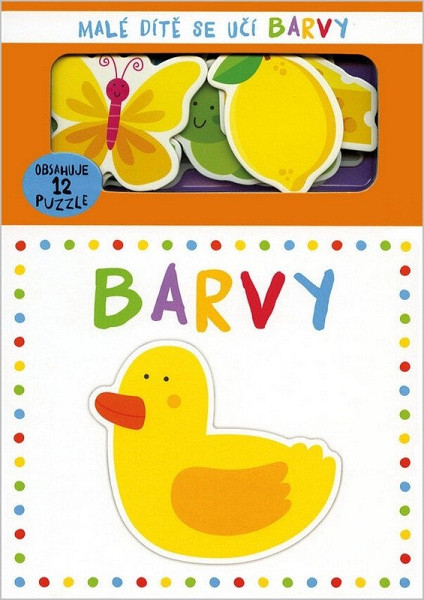 Malé dítě se učí barvy