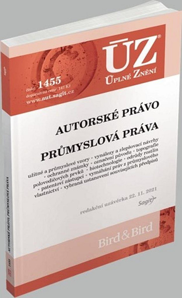 ÚZ č. 1524 - Autorské právo, Průmyslová práva