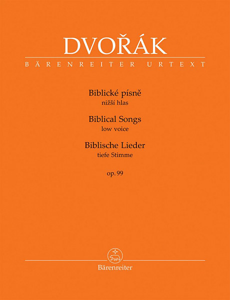 Biblické písně nižší hlas, op. 99
