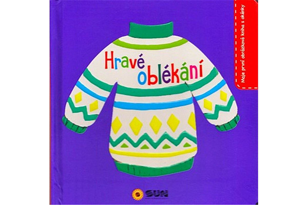 Hravé oblékání - leporelo s okénky