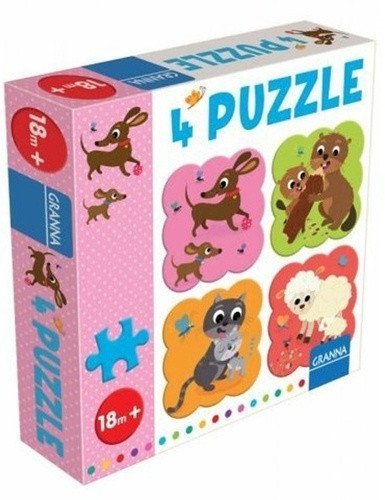 4 puzzle jezevčík