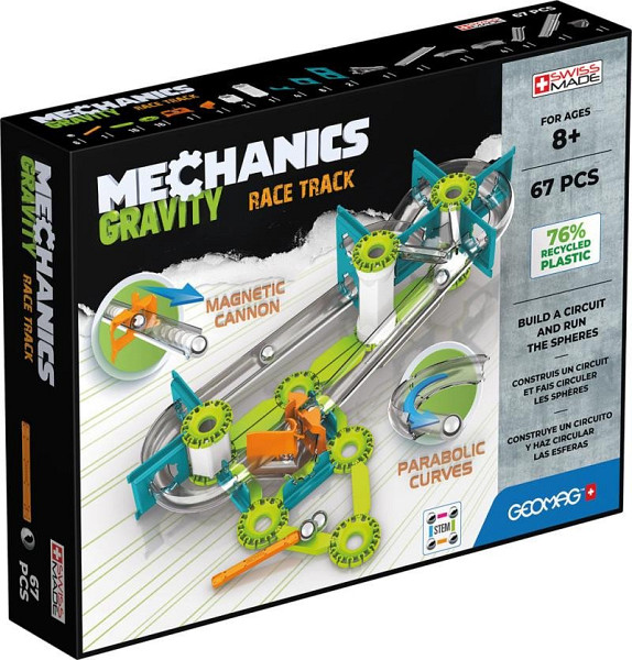 Stavebnice Geomag Mechanics Gravity 67 pcs