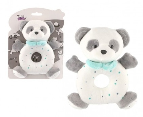 Chrastítko medvěd panda plyš