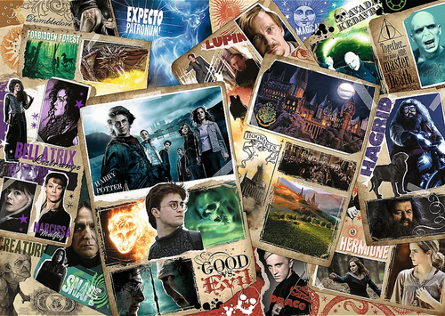 Puzzle Harry Potter: Postavy
