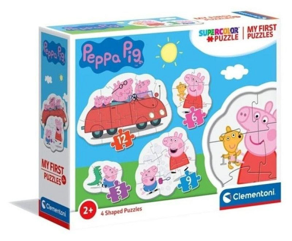 Moje první puzzle Prasátko Peppa 4v1