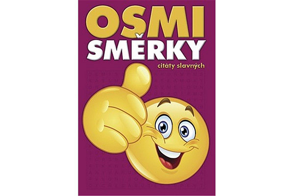Osmisměrky – citáty slavných (fialová obálka)