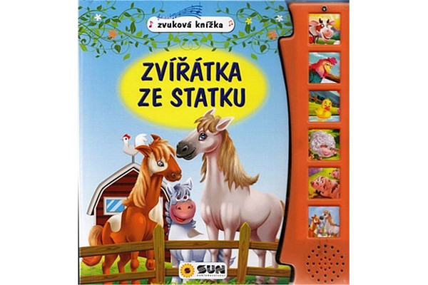 Zvířátka na statku - zvuková kniha