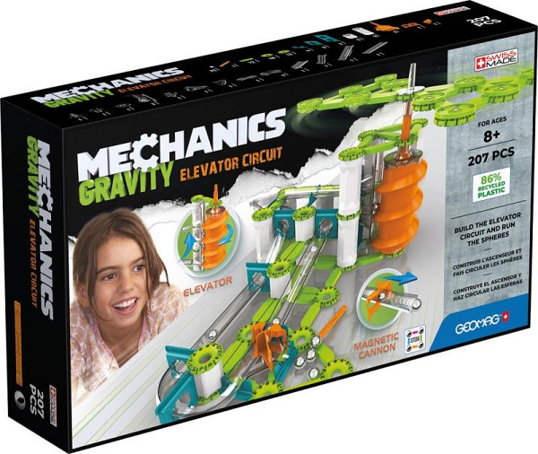 Stavebnice Geomag Mechanics Gravity 207 pcs
