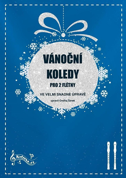 Vánoční koledy pro 2 flétny
