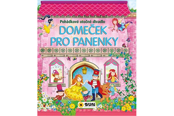 Domeček pro panenky - Pohádkové otočné divadlo