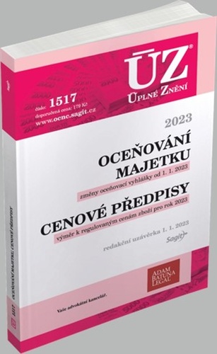 ÚZ 1517 Oceňování majetku, Cenové předpisy