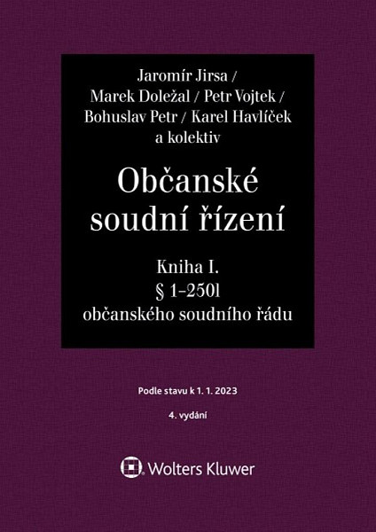 Občanské soudní řízení Kniha I