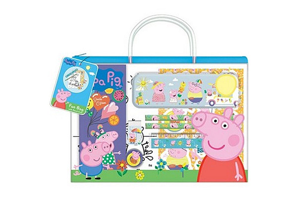 Taštička s penálem Prasátko Peppa