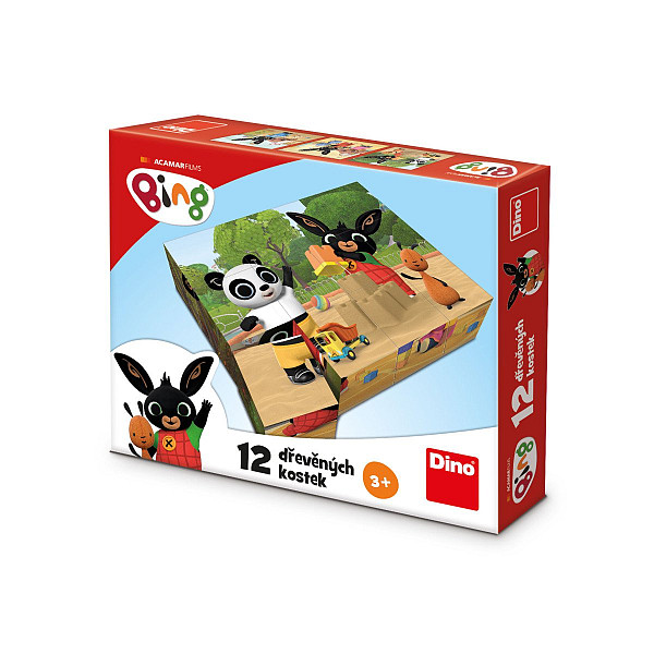 Dřevěné kostky Bing
