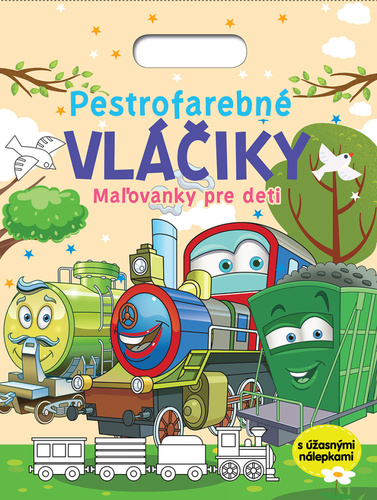 Pestrofarebné vláčiky