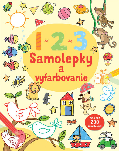 123 Samolepky a vyfarbovanie