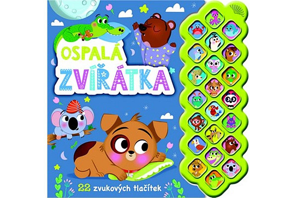 Ospalá zvířátka - 22 zvukových tlačítek