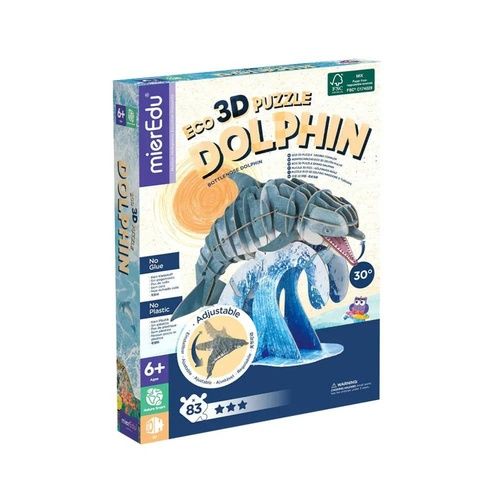 ECO 3D Puzzle Delfín