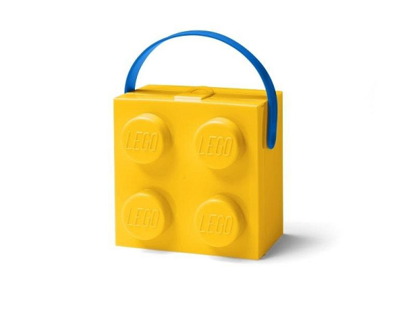 LEGO box s rukojetí žlutá